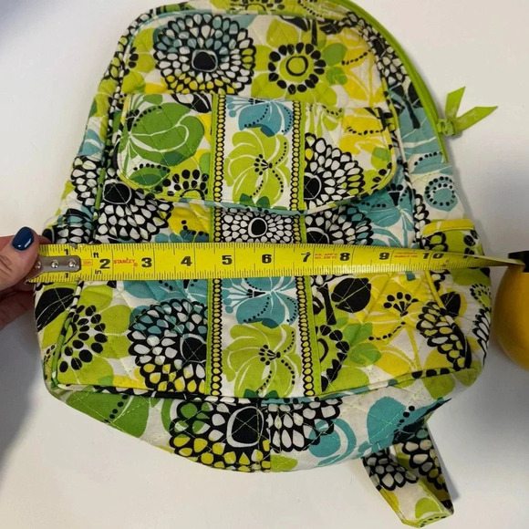 Vera Bradley small quilted backpack - Picture 8 of 10